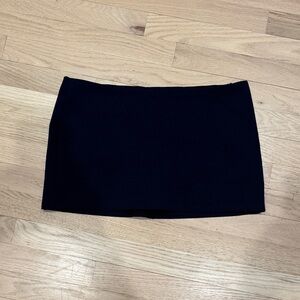 SHEIN Elegant Black Mini Skirt